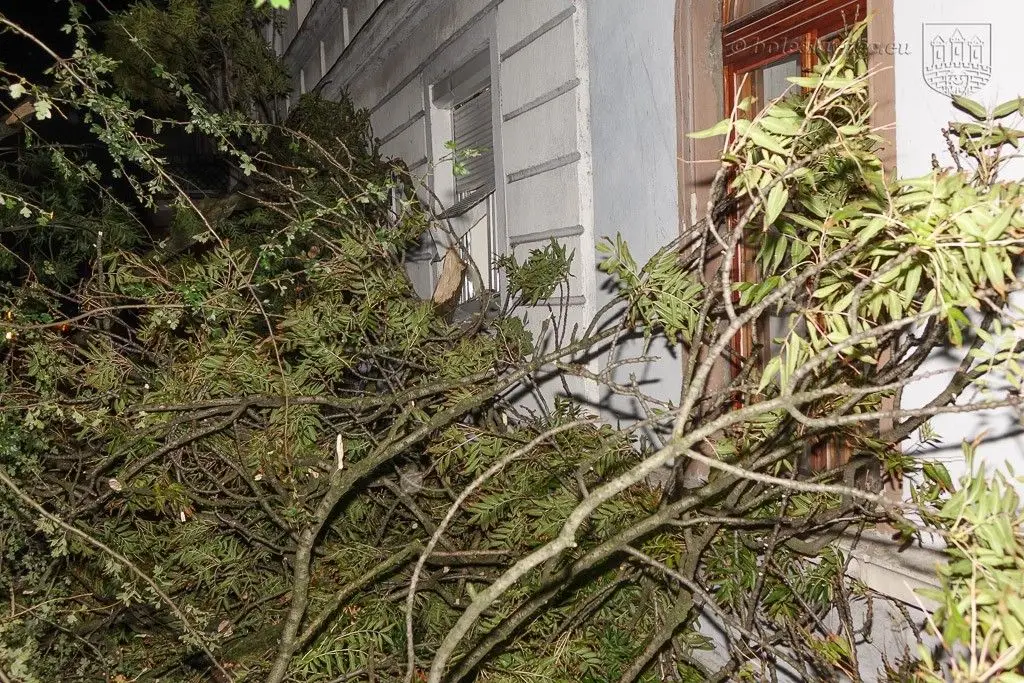 Masakryczna wichura szaleje w powiecie. Nie wychodźcie z domu