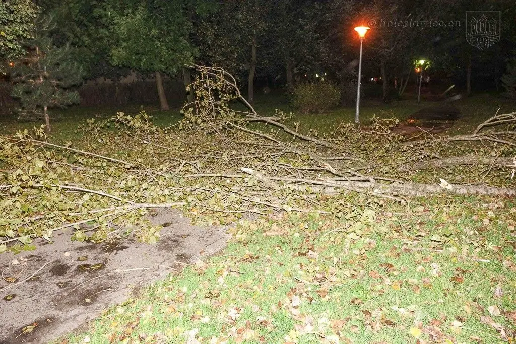 Masakryczna wichura szaleje w powiecie. Nie wychodźcie z domu
