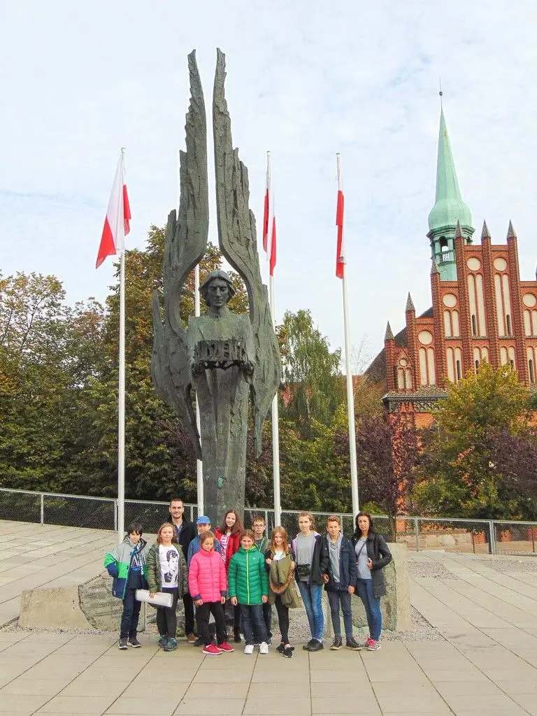 Учні з Kruszyn у науковому таборі в Szczecin
