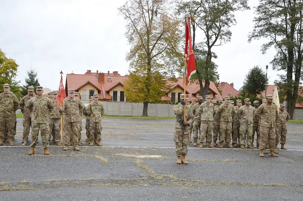 Artylerzyści powitali żołnierzy US Army i pożegnali ppłk. Radzimierskiego
