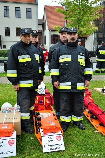 Strażacy ochotnicy dostali sprzęt od WOŚP