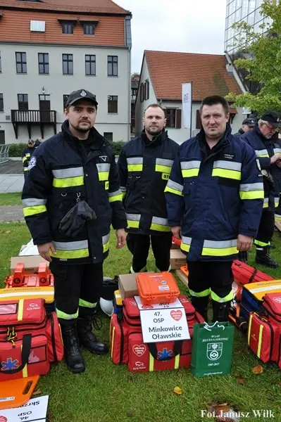 Strażacy ochotnicy dostali sprzęt od WOŚP