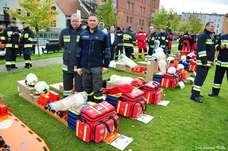 Strażacy ochotnicy dostali sprzęt od WOŚP