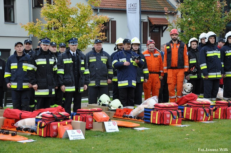 Strażacy ochotnicy dostali sprzęt od WOŚP