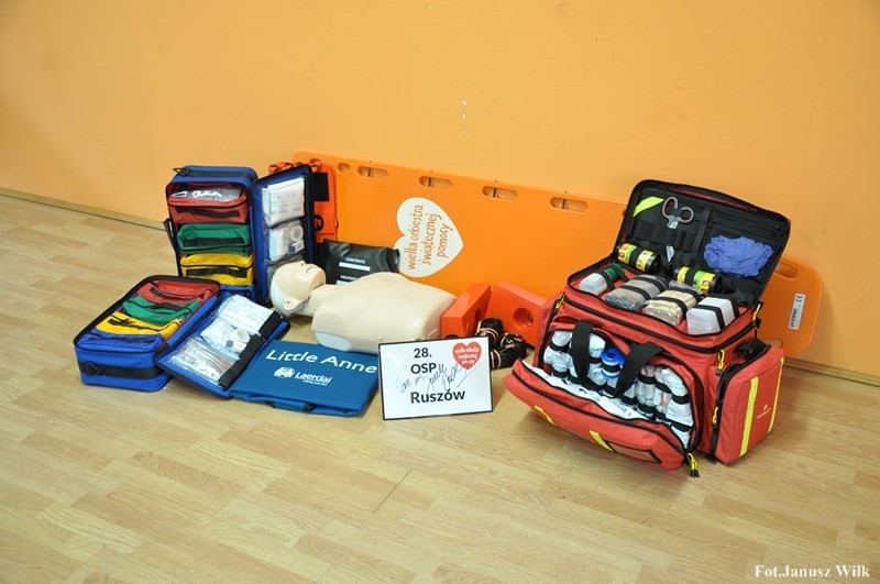 Strażacy ochotnicy dostali sprzęt od WOŚP