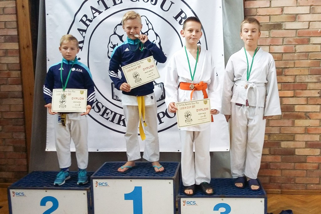 Bolesławieccy karatecy z 9 medalami Lubin Cup