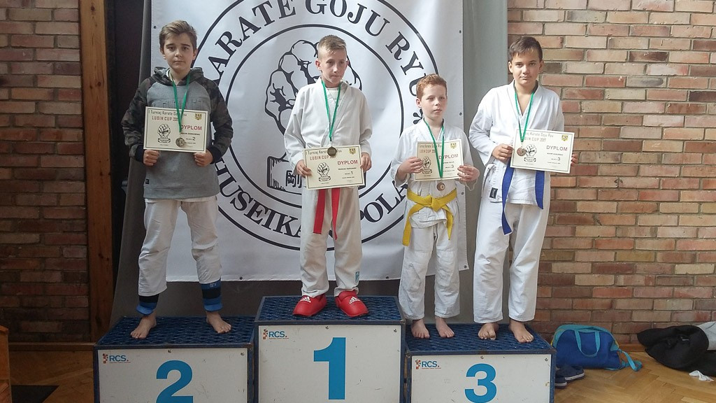 Bolesławieccy karatecy z 9 medalami Lubin Cup