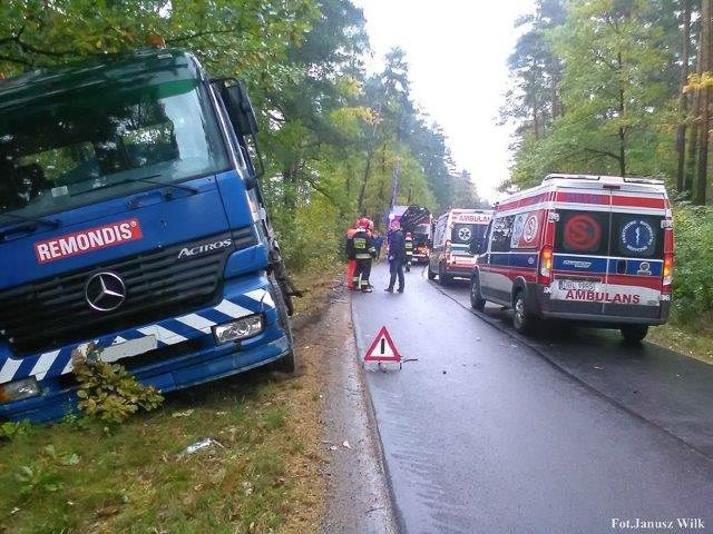 Wypadek między Osłą a Gromadką. 9-latek trafił do legnickiego szpitala