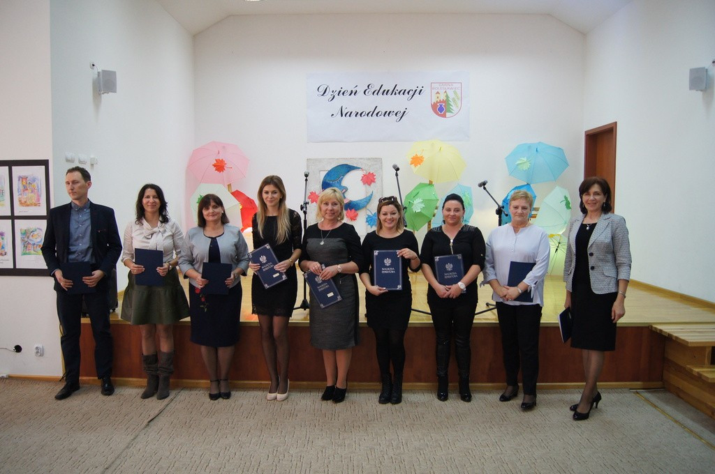 Nauczyciele i dyrektorzy szkół z Gminy Bolesławiec uhonorowani