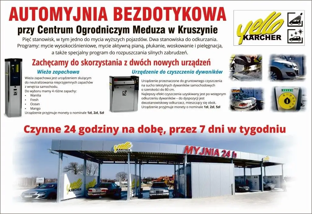 Nowości w Automyjni Yello Karcher