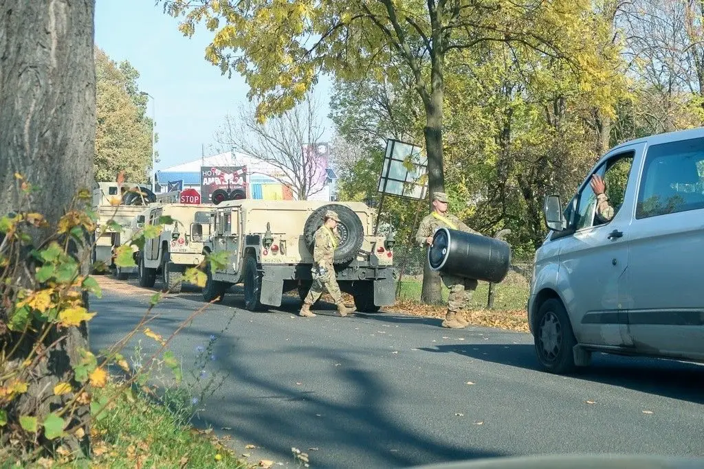Sprzęt wojskowy nowej zmiany US Army już w Bolesławcu