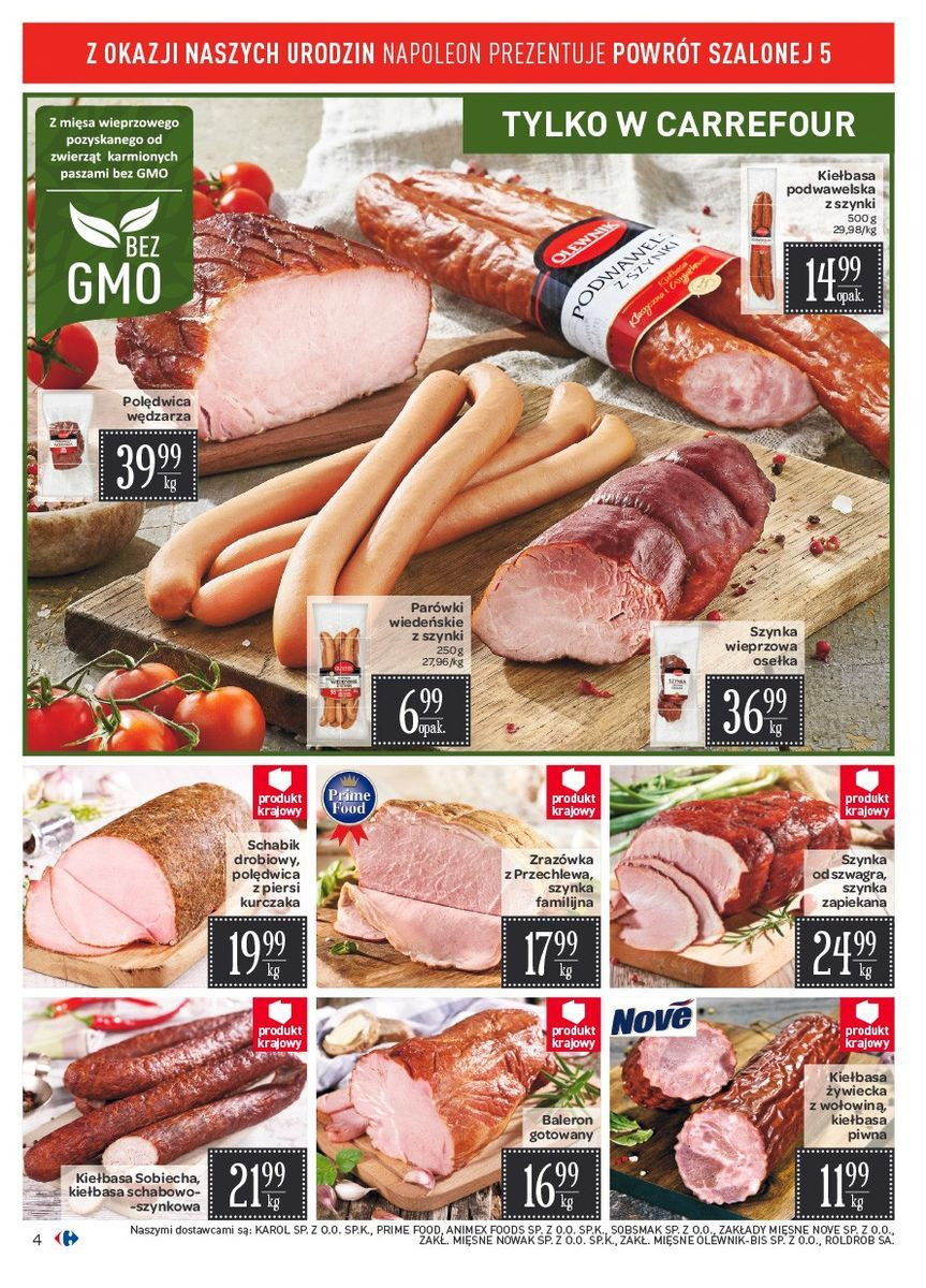 Gazetka Carrefour 25030 października 2017