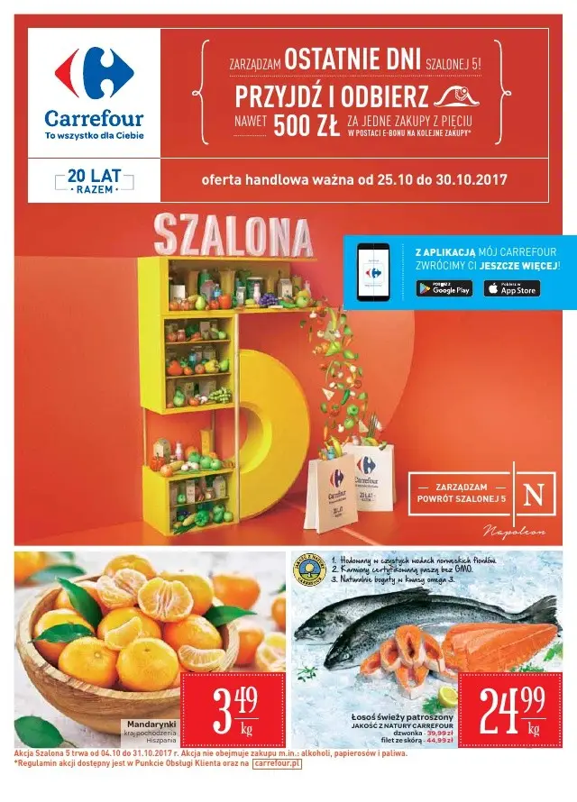 Gazetka Carrefour 25030 października 2017