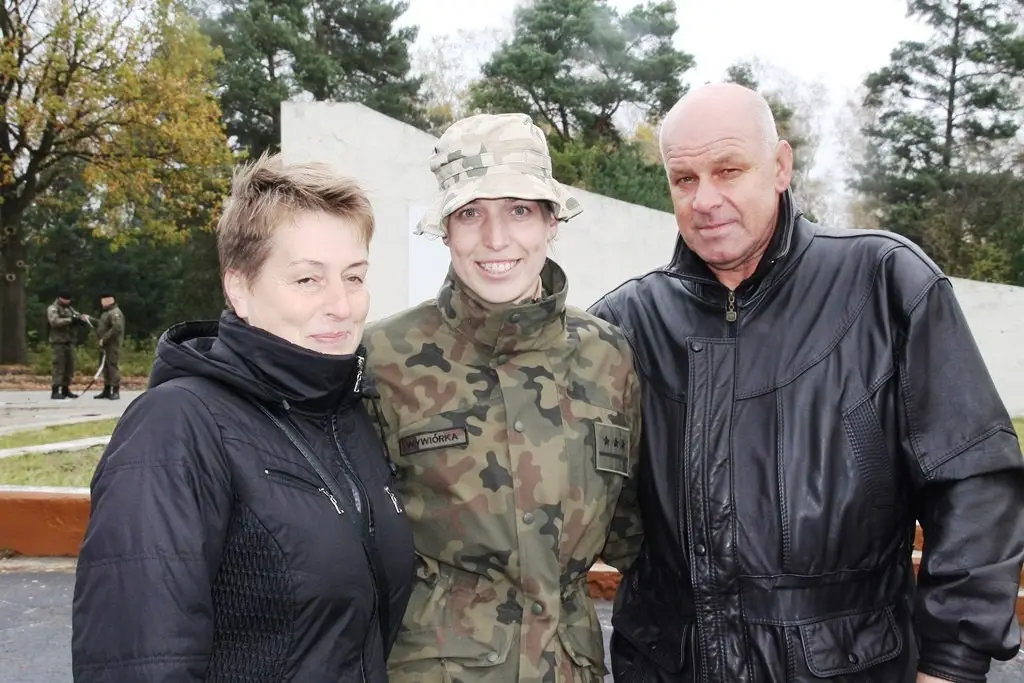 Żołnierze z jednostki w Świętoszowie