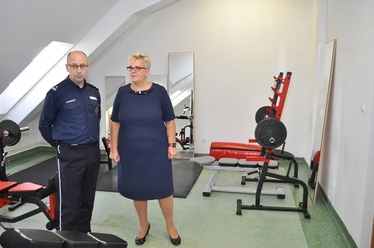 Nowa sala treningowa dla zgorzeleckiej policji