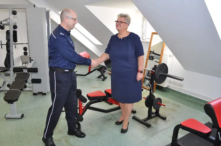 Nowa sala treningowa dla zgorzeleckiej policji