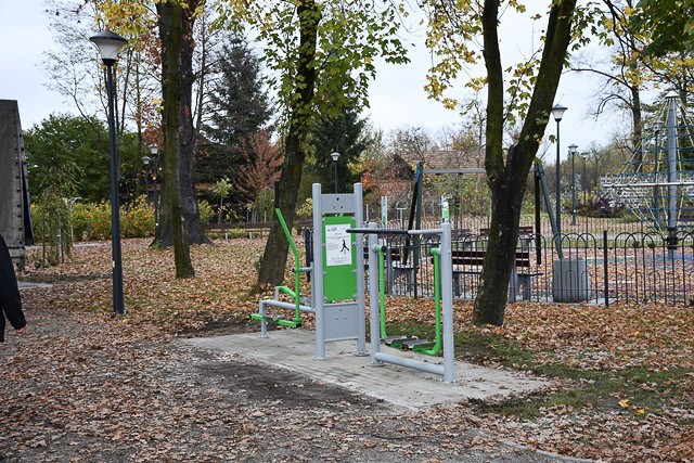 W parku w Gromadce można... przypakować