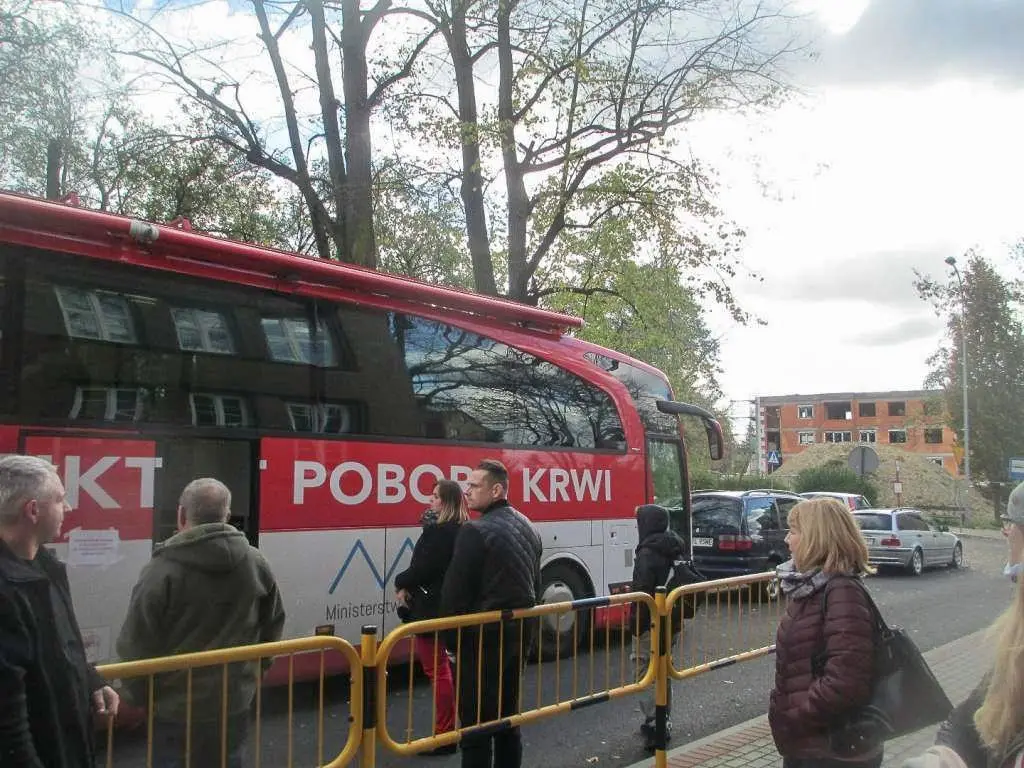 Oddali krew dla Szymona Członki z Zespołu Szkół Elektronicznych w Bolesławcu