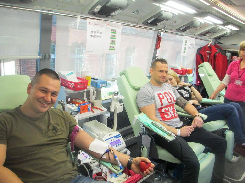 Oddali krew dla Szymona Członki z Zespołu Szkół Elektronicznych w Bolesławcu