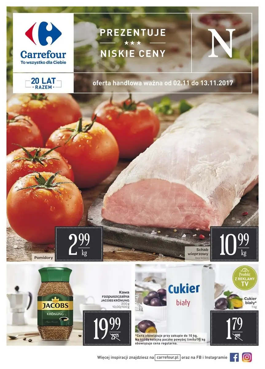 Carrefour gazetka 2-13 listopada 2017