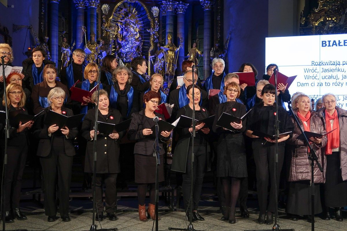 Koncert pieśni patriotycznych w Bazylice w Bolesławcu