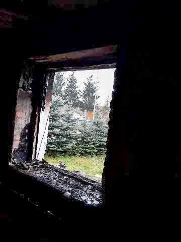 Spłonęła część domu w Przejęsławiu (gmina Osiecznica)