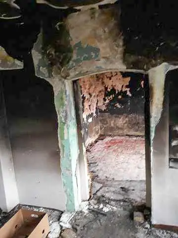 Spłonęła część domu w Przejęsławiu (gmina Osiecznica)