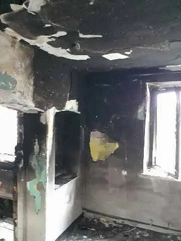Spłonęła część domu w Przejęsławiu (gmina Osiecznica)