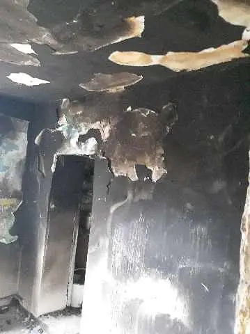 Spłonęła część domu w Przejęsławiu (gmina Osiecznica)