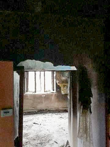 Spłonęła część domu w Przejęsławiu (gmina Osiecznica)