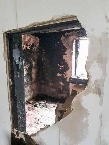 Spłonęła część domu w Przejęsławiu (gmina Osiecznica)