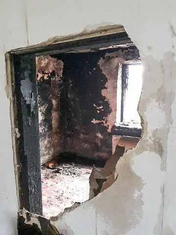 Spłonęła część domu w Przejęsławiu (gmina Osiecznica)