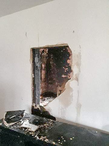 Spłonęła część domu w Przejęsławiu (gmina Osiecznica)