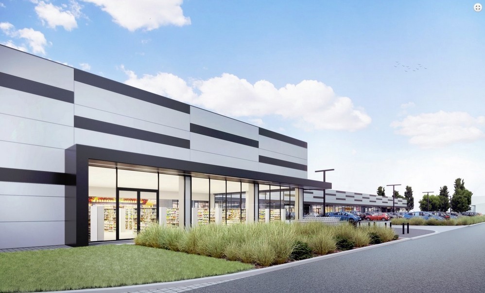 Wizualizacja Parku Handlowego Stary Dworzec