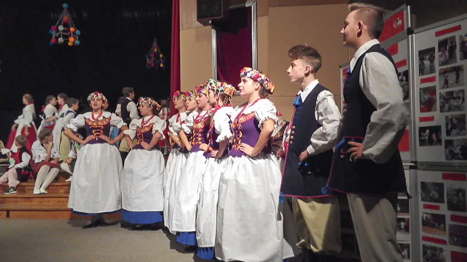 Polish Community from German Zwickau Hosted the Mały Bolesławiec Song and Dance Ensemble