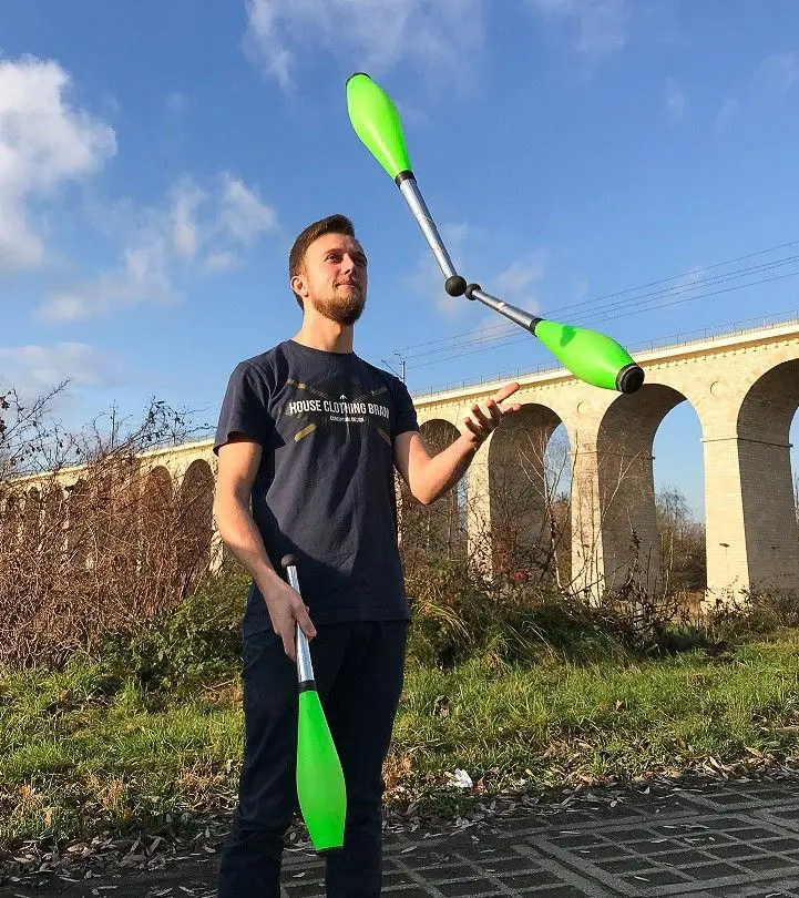 Piotr Hanusiak, kuglarz z Bolesławca