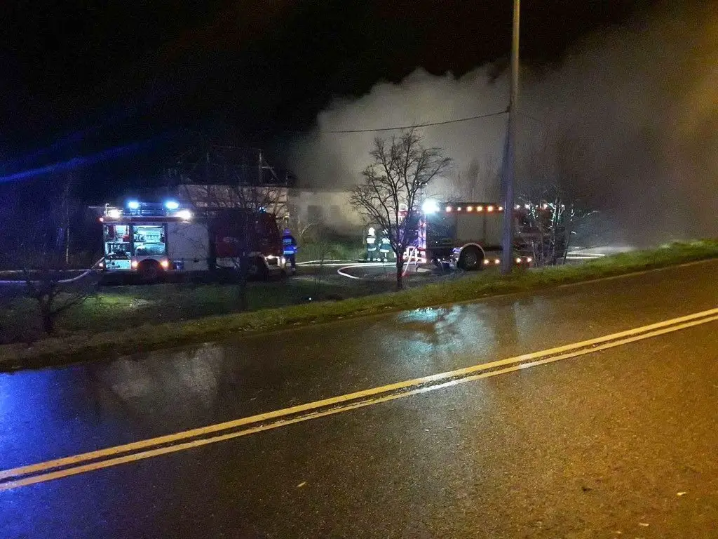 Pożar w Nowej Wsi