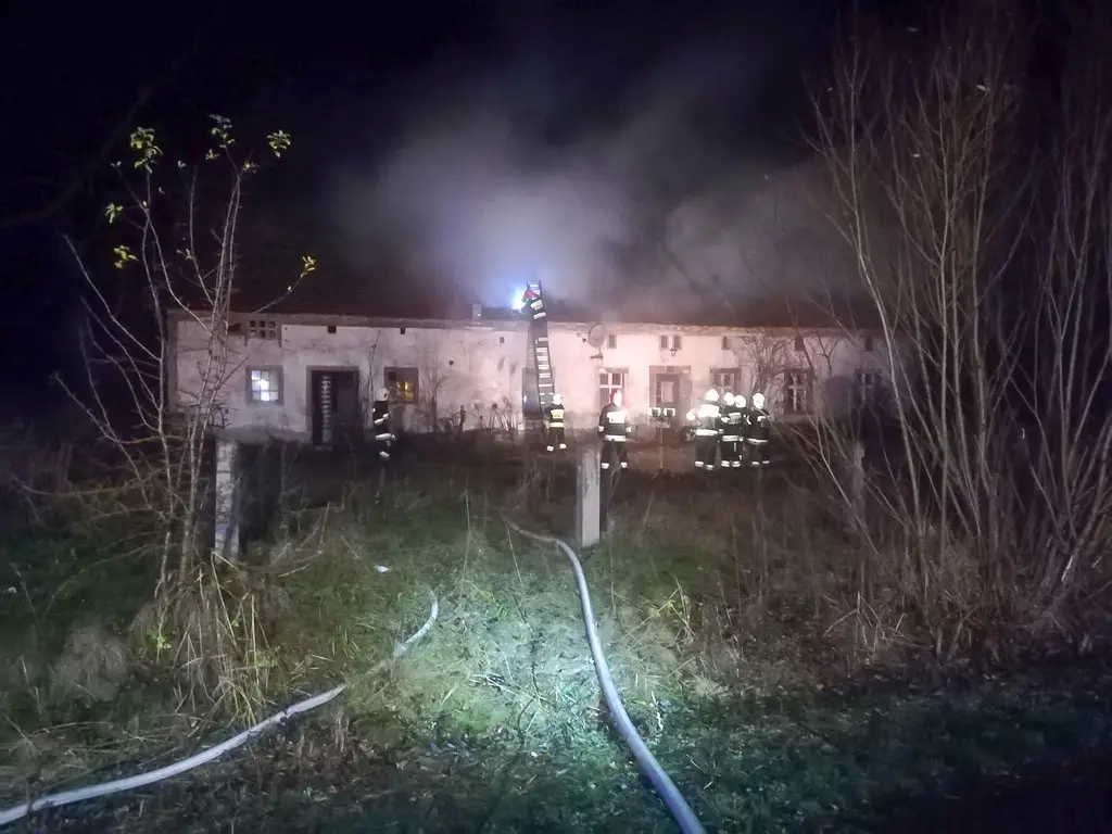 Pożar w Nowej Wsi