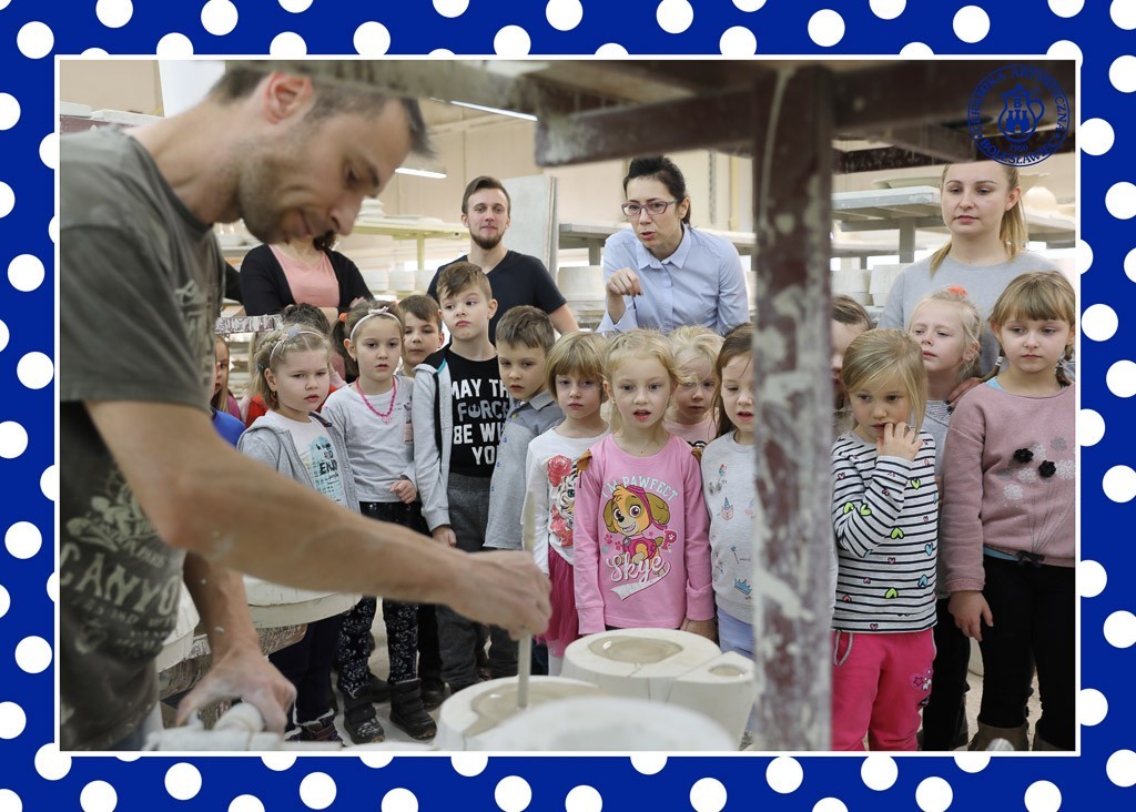 Projekt Glinolandia: przedszkolaki z Nibylandii w Ceramice Artystycznej