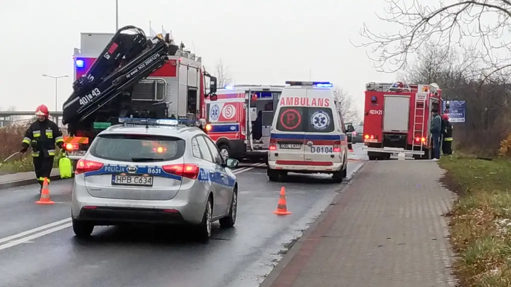 Wypadek na ul. Modłowej w Bolesławcu