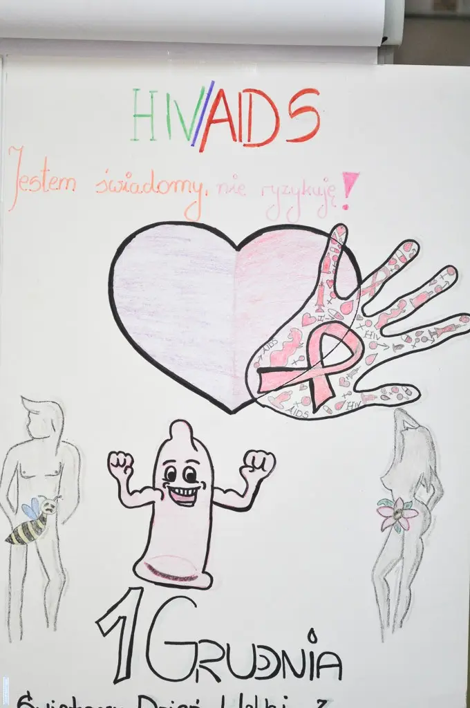 O AIDS w lubińskich szkołach