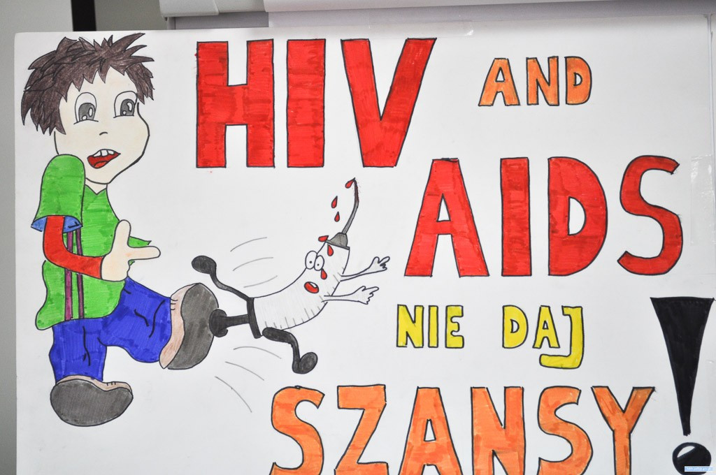 O AIDS w lubińskich szkołach