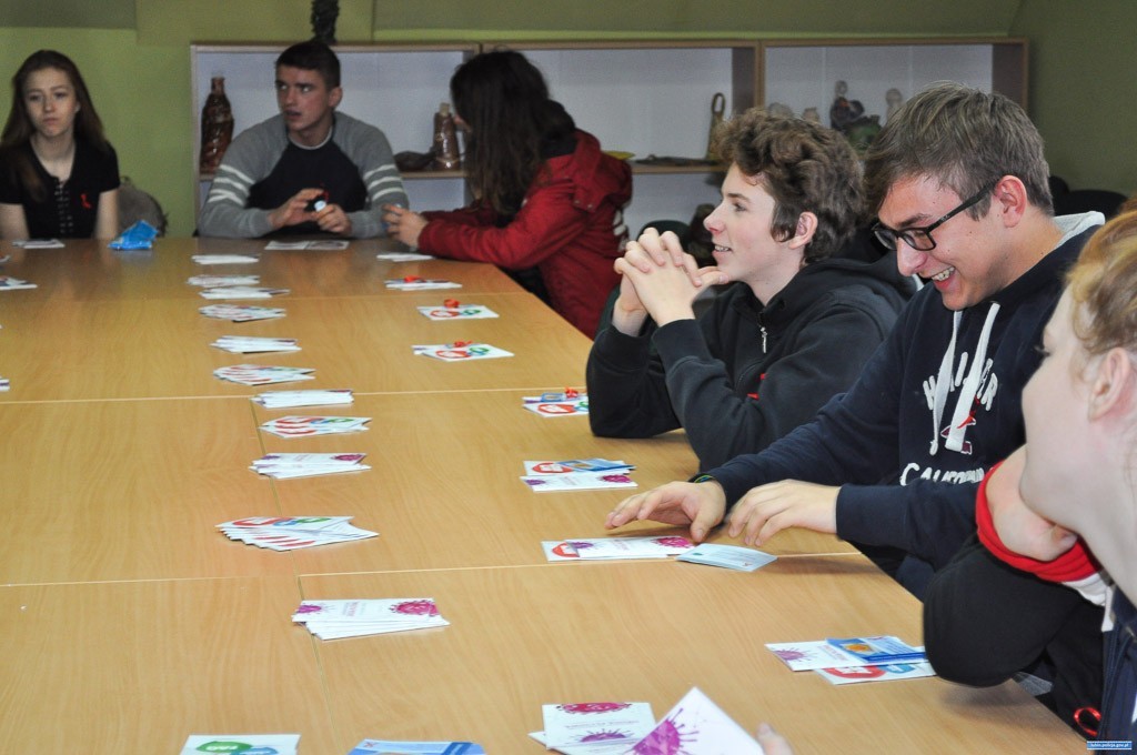 O AIDS w lubińskich szkołach