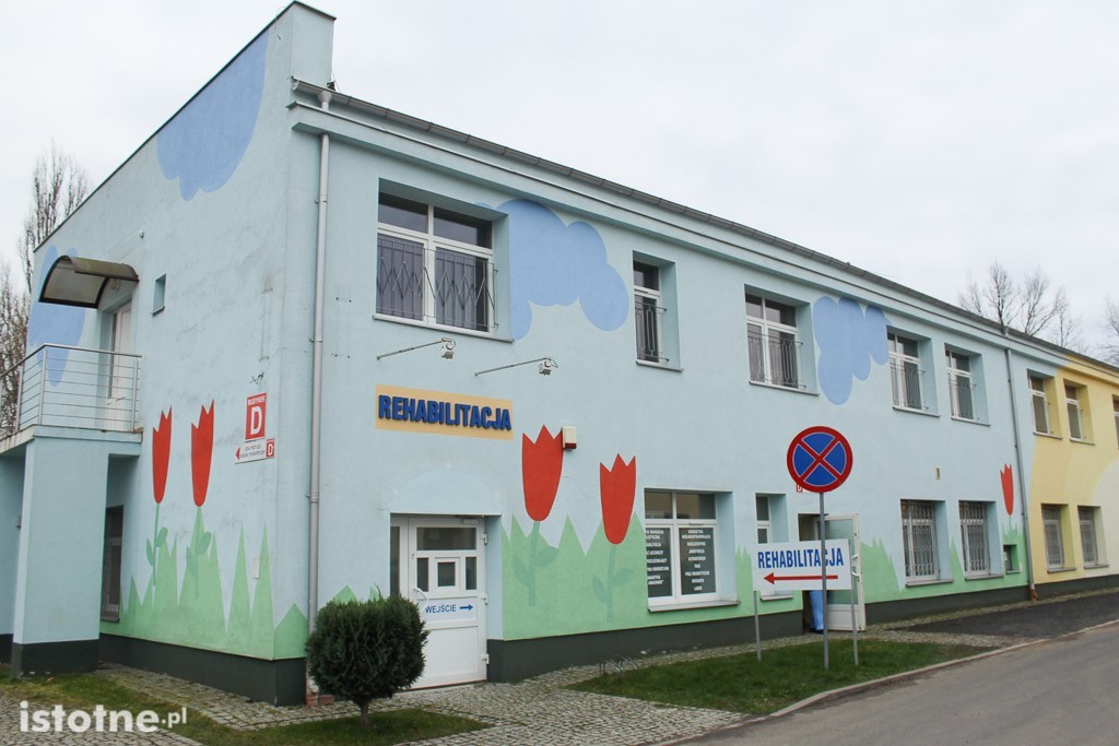 Szpital powiatowy: Dział Fizjoterapii otwarty