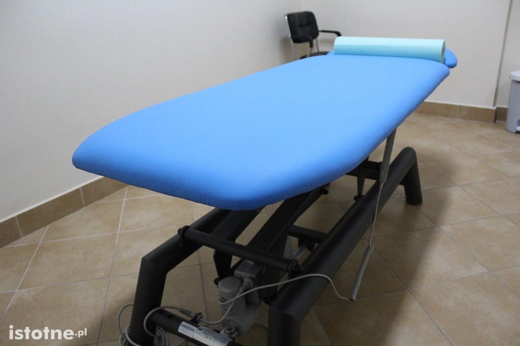 Szpital powiatowy: Dział Fizjoterapii otwarty