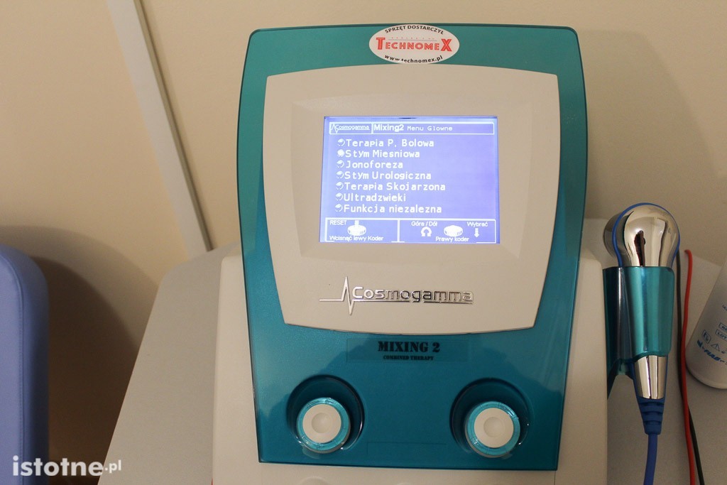 Szpital powiatowy: Dział Fizjoterapii otwarty