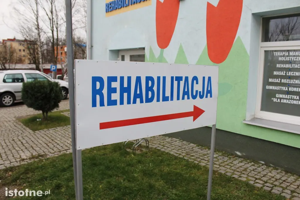 Szpital powiatowy: Dział Fizjoterapii otwarty