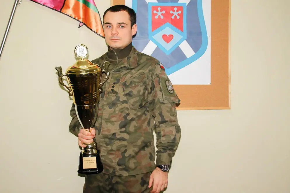 Pancerniak Dawid Semerjak wicemistrzem taktyki Wojsk Lądowych