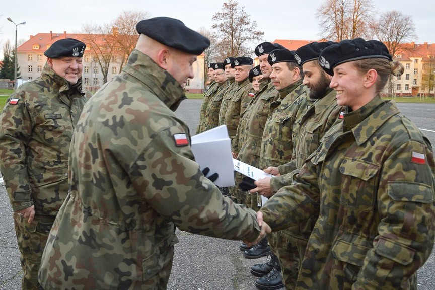 Rezerwiści zakończyli szkolenie w 23 Pułku Artylerii