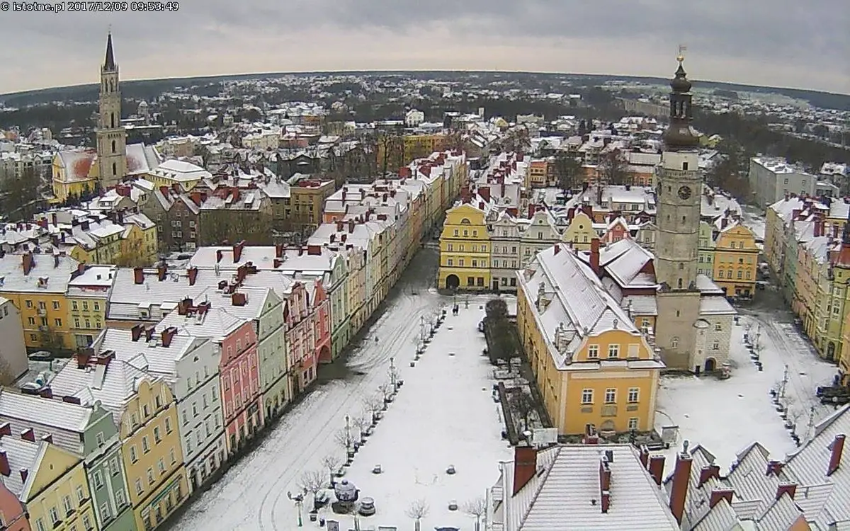 Zima w Bolesławcu